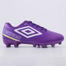 Chuteira Campo Umbro Techno II Jr Infantil Purple -