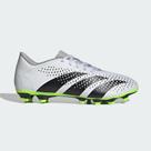 Chuteira Campo Unissex Adidas Predator Accuracy.4 Branco E Verde