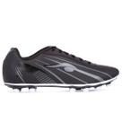 Chuteira D'Six Campo 6202 Preto Cinza e Branco - Masculino