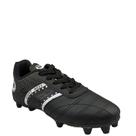 Chuteira de Futebol Campo SportWest 1103 Unissex Preto e Branco