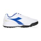 Chuteira Diadora Society Calcio II Branco e Azul - Masculino