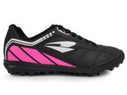 Chuteira Dray Society Pink Black Unissex 0329 34/39