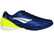 Chuteira futsal digital pro xx azul-amarelo-branco