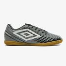 Chuteira Futsal Fifty V Umbro Unissex Cor:Preto+CinzaTamanho:40Gênero:Unissex Chuteira Futsal Fifty V Umbro Unissex Cor:Preto+CinzaTamanho:40Gênero:Unissex