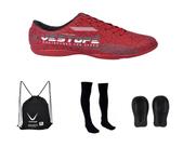 Chuteira Futsal Futebol Vestope Faster Adulto Juvenil KIT BMC