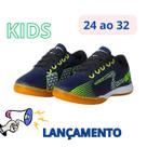 Chuteira Futsal Infantil M7 do 24 ao 32 Leve, Antiderrapante e Confortável