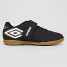 Chuteira Futsal Infantil Umbro Neo Striker - Preto+Dourado Chuteira Futsal Infantil Umbro Neo Striker - Preto+Dourado