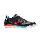 Chuteira futsal joma top flex rebound preto/vermelho -