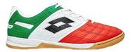 Chuteira Futsal Lotto Stadio Potenza Gold Vermelho