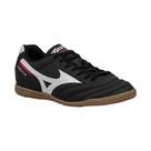 Chuteira Futsal Preta, Branca e Vermelha Morelia Club Mizuno