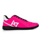 Chuteira Futsal Profissional Reforçada Pink