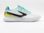 Chuteira Futsal Topper Agility - Branco/Verde/Preto