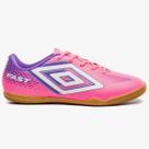 Chuteira Futsal Umbro Fast II Unissex Rosa