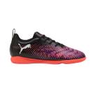Chuteira Indoor Infantil Puma Future 8 Play It Preto E Coral Chuteira Indoor Infantil Puma Future 8 Play It Preto E Coral