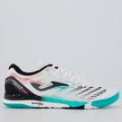 Chuteira Joma Regate Rebound Futsal Branca e Azul Chuteira Joma Regate Rebound Futsal Branca e Azul