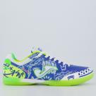 Chuteira Joma Top Flex Pito Azul e Verde Chuteira Joma Top Flex Pito Azul e Verde