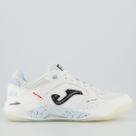 Chuteira Joma Top Flex Plus Futsal Branco e Azul