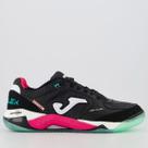 Chuteira Joma Top Flex Plus Futsal Preta e Rosa