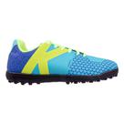 Chuteira Kelme Control Society Azul/Amarelo