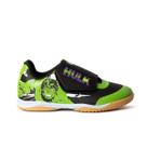 Chuteira Marvel Hulk Futsal Infantil Chuteira Marvel Hulk Futsal Infantil