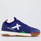 Chuteira Munich New Gresca 2.0 Azul Futsal