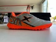 Chuteira oxn speed 5 society pro pvc infantil - gelo/laranja/preto Chuteira oxn speed 5 society pro pvc infantil - gelo/laranja/preto