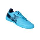 Chuteira OXN Track 2 Futsal Pro PVC Infantil - Ciano/ Marinho Chuteira OXN Track 2 Futsal Pro PVC Infantil - Ciano/ Marinho