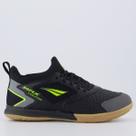 Chuteira Penalty Max Evolution Futsal Preta e Amarela