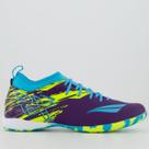 Chuteira Penalty RX Locker Y-4 Futsal Roxa e Azul