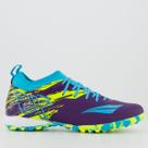 Chuteira Penalty RX Locker Y-4 Society Roxa e Verde