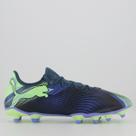 Chuteira Puma Future 7 Play FG/AG Campo Preta e Verde