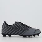 Chuteira Puma Tacto II FG/AG BDP Campo Cinza e Preta