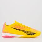 Chuteira Puma Ultra Match IT BDP Futsal Laranja Neon Chuteira Puma Ultra Match IT BDP Futsal Laranja Neon