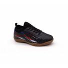 Chuteira Salão Infantil Molekinho 2808330 - PRETO / BRANCO / VERMELHO - 34