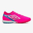 Chuteira Society Adamant Top Speed Premier Umbro Unissex Cor:Rosa+CinzaTamanho:35Gênero:Unissex
