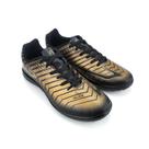 Chuteira Society Topper Slick III Sintético Preto e Dourado
