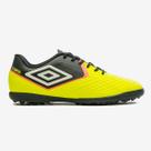 Chuteira Society Umbro Score Cor: Preto E Amarelo - Tamanho: 43