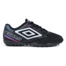 Chuteira Society Umbro Techno II Infantil Preto Azul Chuteira Society Umbro Techno II Infantil Preto Azul