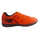 Chuteira Tênis Futsal Dray 305 Laranja e Laranja com Preto infantil Original Unissex