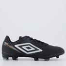 Chuteira Umbro Adamant Master Class Club Campo Preta e Prata Chuteira Umbro Adamant Master Class Club Campo Preta e Prata