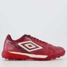 Chuteira Umbro Adamant Master Class Pro Bump Society Vermelha