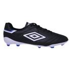 Chuteira Umbro Campo Speciali III Pro Preto Branco Azul 43