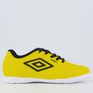 Chuteira Umbro Class Footballer Futsal Juvenil Amarela e Preta