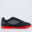 Chuteira Umbro Neo Striker Futsal I Preta e Vermelha Chuteira Umbro Neo Striker Futsal I Preta e Vermelha