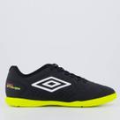 Chuteira Umbro Neo Striker Futsal Preta e Amarelo Chuteira Umbro Neo Striker Futsal Preta e Amarelo