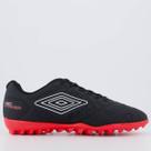 Chuteira Umbro Neo Striker Society I Preta e Vermelha Chuteira Umbro Neo Striker Society I Preta e Vermelha