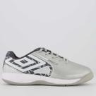 Chuteira Umbro Pro 5 Futsal Juvenil Cinza