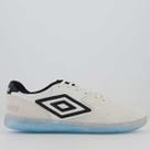 Chuteira Umbro Pro Challenge Futsal Branca e Azul