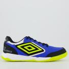 Chuteira Umbro Pro Challenge Uptake Futsal Azul e Verde