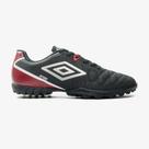Chuteira Umbro Society Attack Eternal - Preto/Vermelho